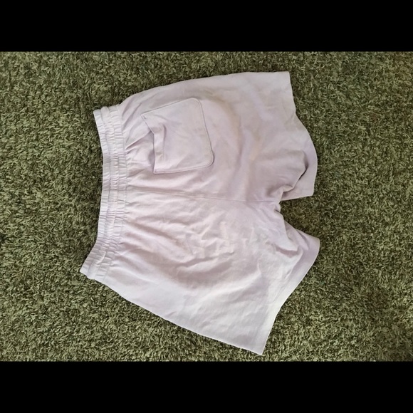 Purple Unisex Shorts - Picture 2 of 2